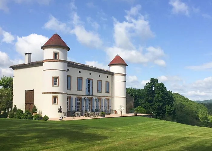 Semesterbostad Chateau De La Joie Saint-Victor-Rouzaud
